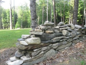 Well-built stone wall